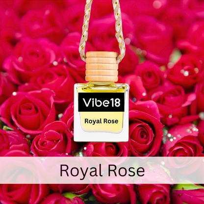 Royal Rose Car Perfume - Up to 60 Days Long-Lasting and Refreshing Car Air Freshener