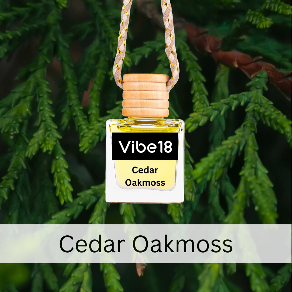 Cedar Oakmoss Car Perfume - Up to 60 Days Long-Lasting and Refreshing Car Air Freshener